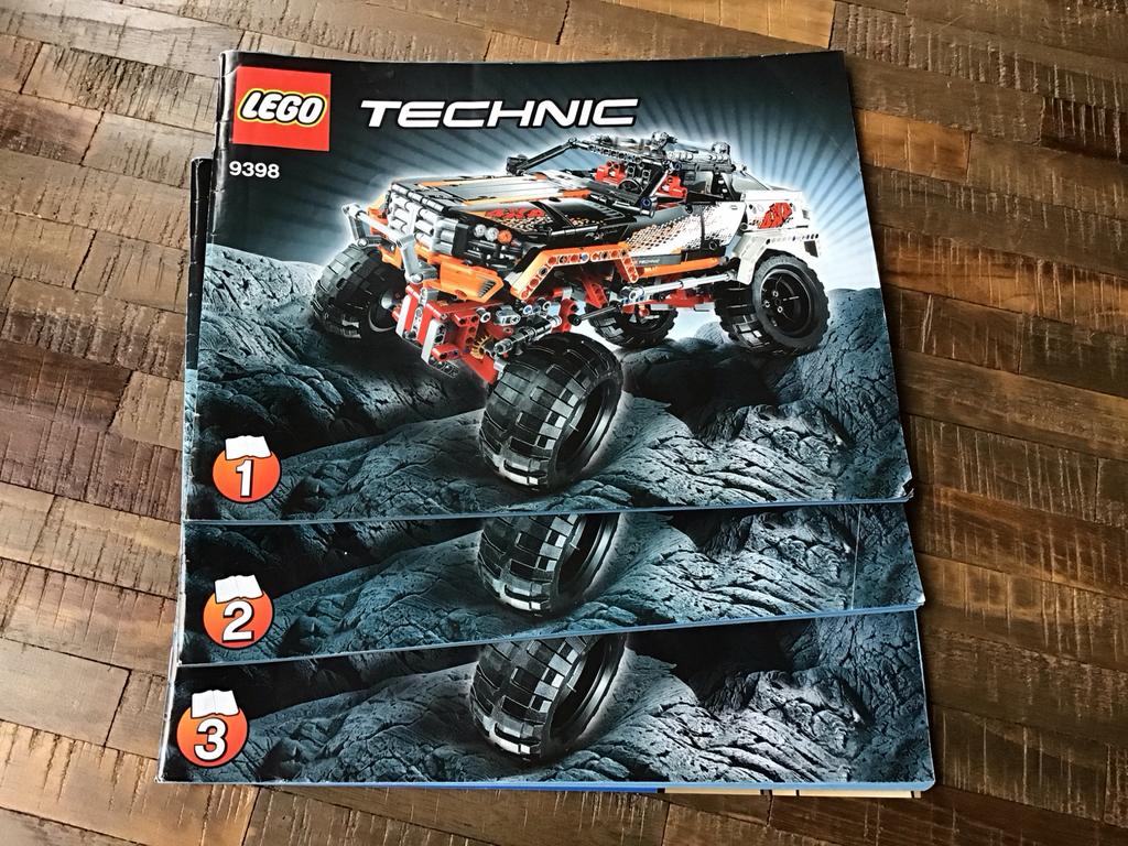 Lego Technic 9398 4x4 Crawler - complete set, Ophalen, Zo goed als nieuw, Complete set, Lego