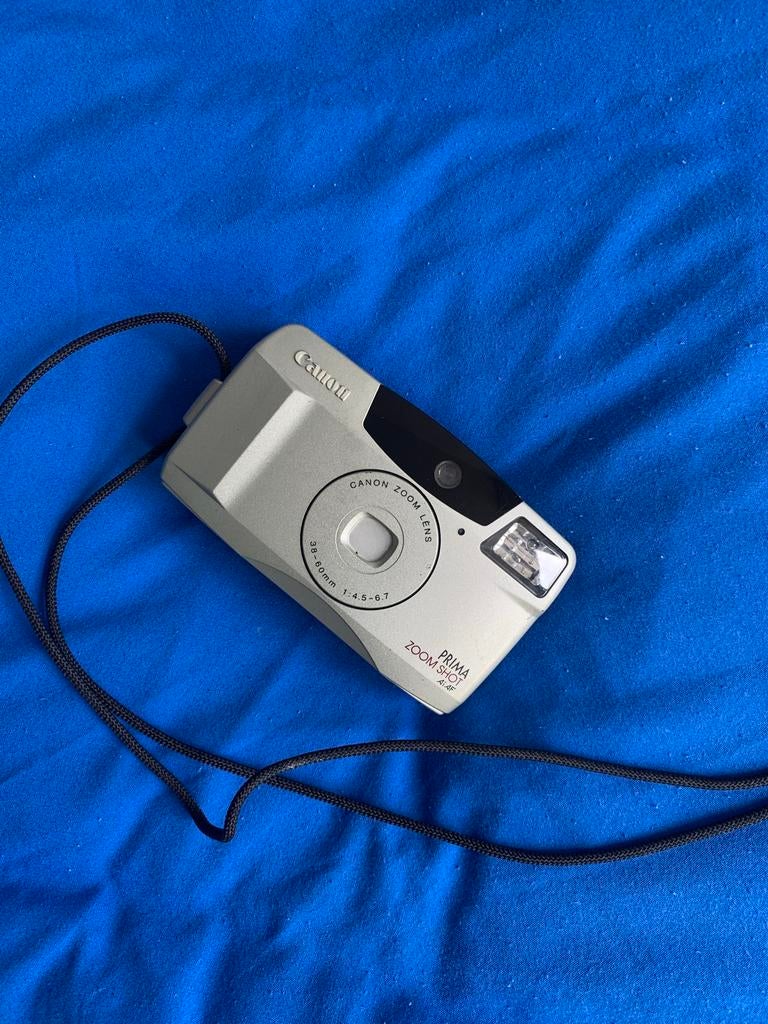 Canon Prima Zoom Shot Analoge Camera, Audio, Tv en Foto, Fotocamera's Analoog, Ophalen of Verzenden, Compact, Canon