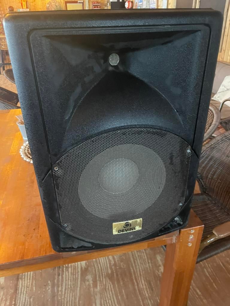 Devine Luidspreker - Gebruikt, Gebruikt, 60 tot 120 watt, Front, Rear of Stereo speakers, Ophalen