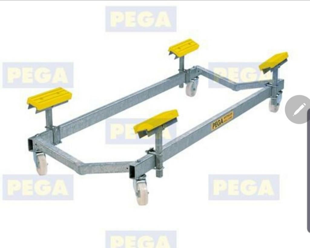 Pega botenbokken 200CM in nieuwstaat  !!!, Ophalen, Zo goed als nieuw