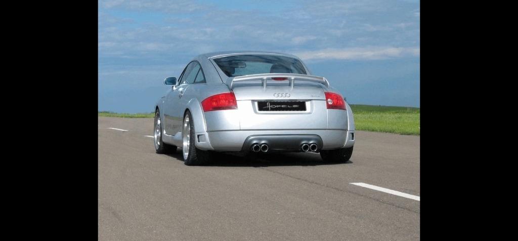 Audi TT 8n Hofele diffuser MET eindstukken, zeer zeldzaam!, Gebruikt, Achter, Bumper, Audi