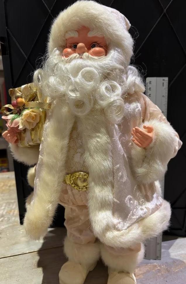 Decoratieve kerstman (staand, 40 cm), Diversen, Kerst, Zo goed als nieuw, Ophalen of Verzenden