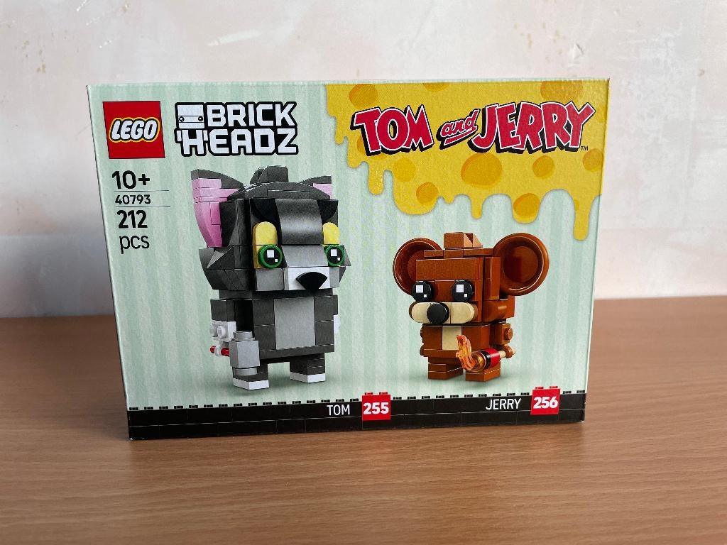 LEGO BrickHeadz 40793 | Tom en Jerry | NIEUW, Kinderen en Baby's, Speelgoed | Duplo en Lego, Nieuw, Lego, Complete set, Ophalen of Verzenden