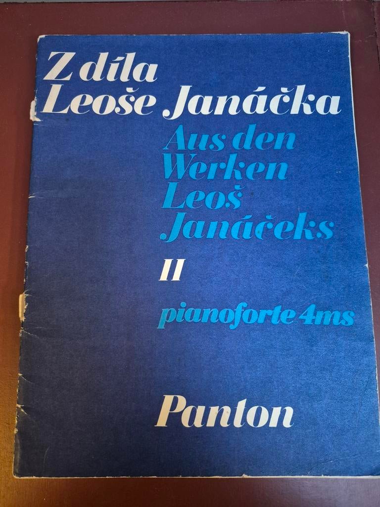 Z dila Leoṣ̌e Janáčka, aus den Werken Leoš Janáčeks  II, Gebruikt, Klassiek, Overige soorten, Ophalen of Verzenden