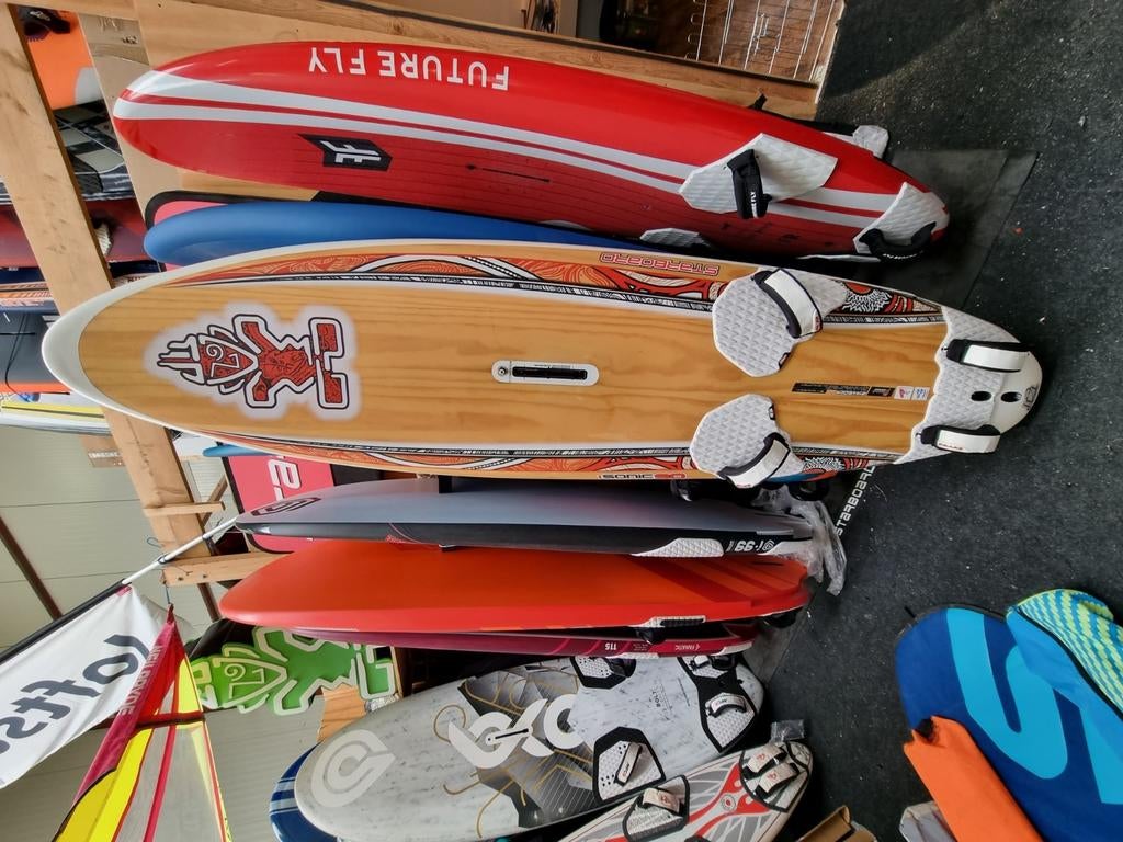 Starboard iSonic90 wood izgst, Watersport en Boten, Windsurfen, Gebruikt, -, Minder dan 250 cm, -