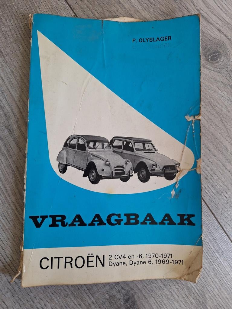 Vraagbaak Citroën, Ophalen of Verzenden