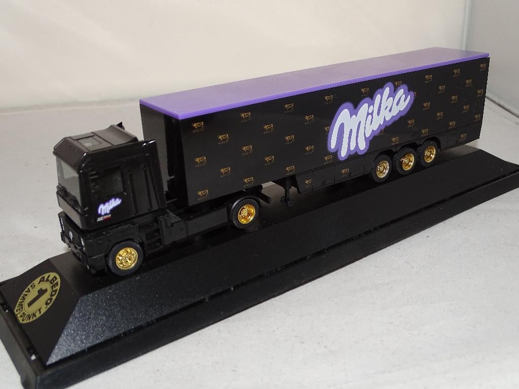1/87 Albedo PC Renault Milka, Ophalen of Verzenden, Nieuw, Bus of Vrachtwagen, Overige merken