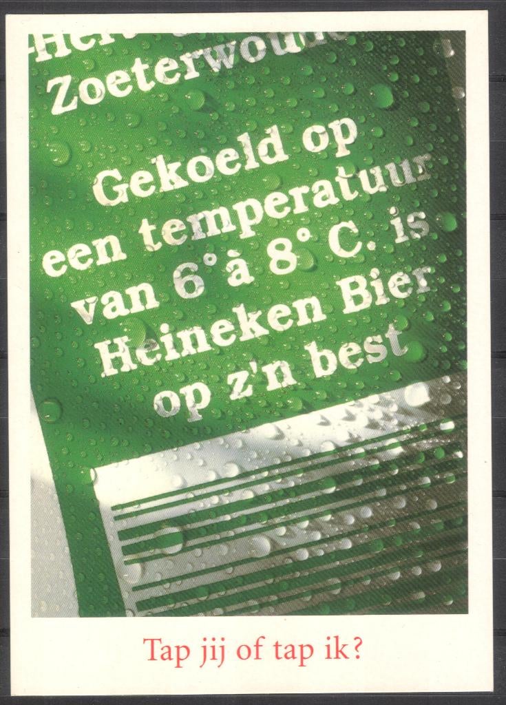 Heineken - Tap jij of tap ik?, Verzenden, Nieuw, Overige typen, Heineken