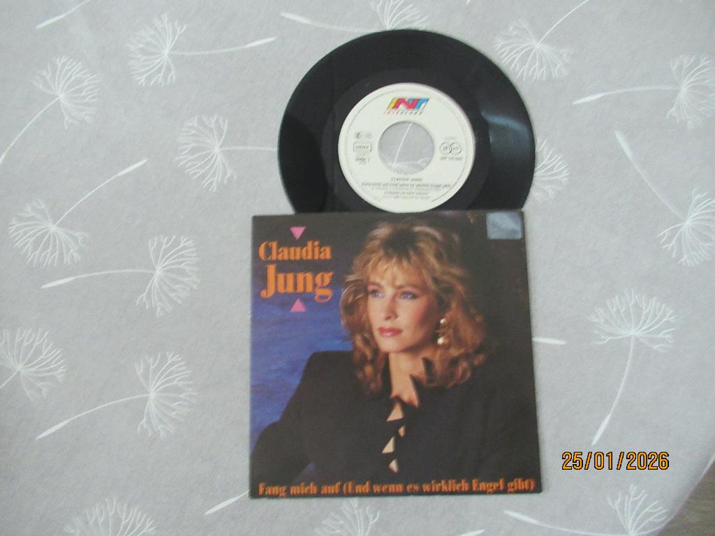 Claudia Jung          Fang mich Auf, 7 inch, Single, Ophalen of Verzenden, Zo goed als nieuw