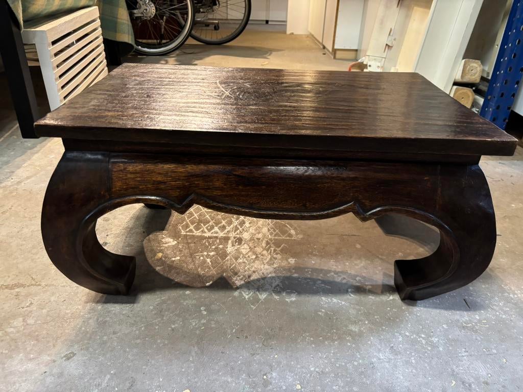 Opium bijzettafel/salontafel - 50x80x40H, Ophalen of Verzenden