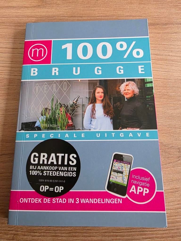 100% Brugge Reisgids, Europa, Ophalen of Verzenden, Zo goed als nieuw, Reisgids of -boek