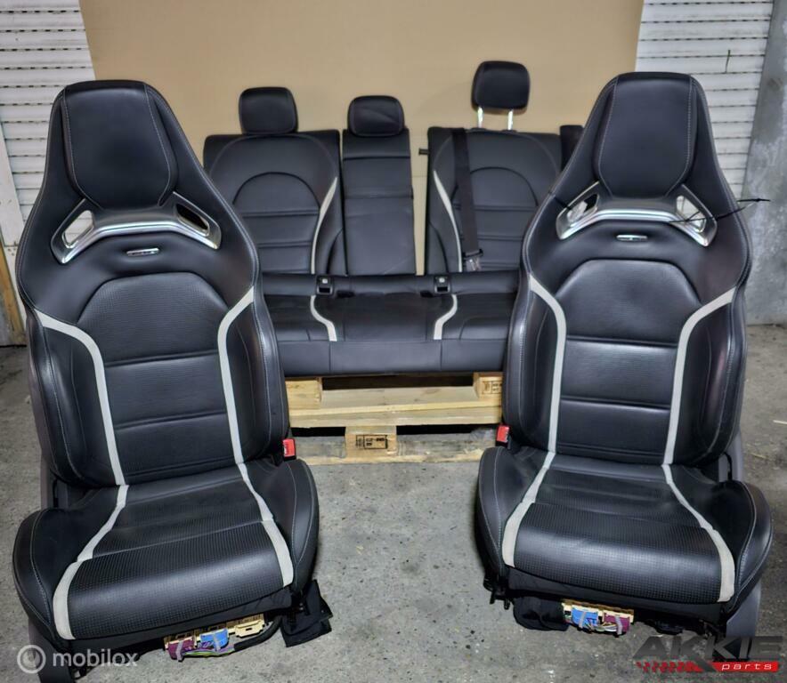Mercedes C63 amg kuipstoelen performance stoelen S205, Gebruikt, Ophalen of Verzenden