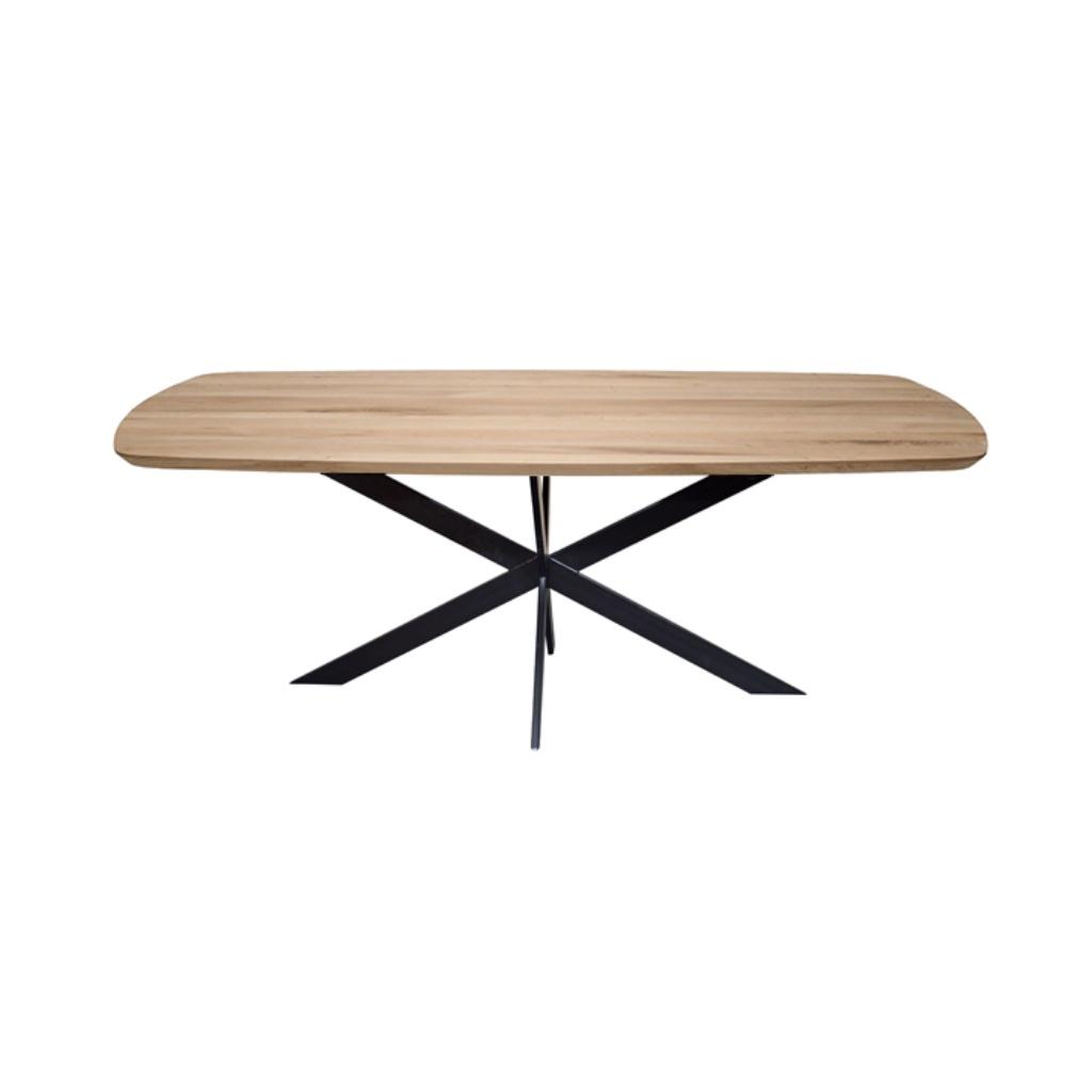 EIKEN TAFELS SPOTPRIJZEN BIJ MEGA LEEGVERKOOP S-HEERENBERG, Huis en Inrichting, Tafels | Eettafels, Ophalen, 50 tot 100 cm, Vijf personen of meer