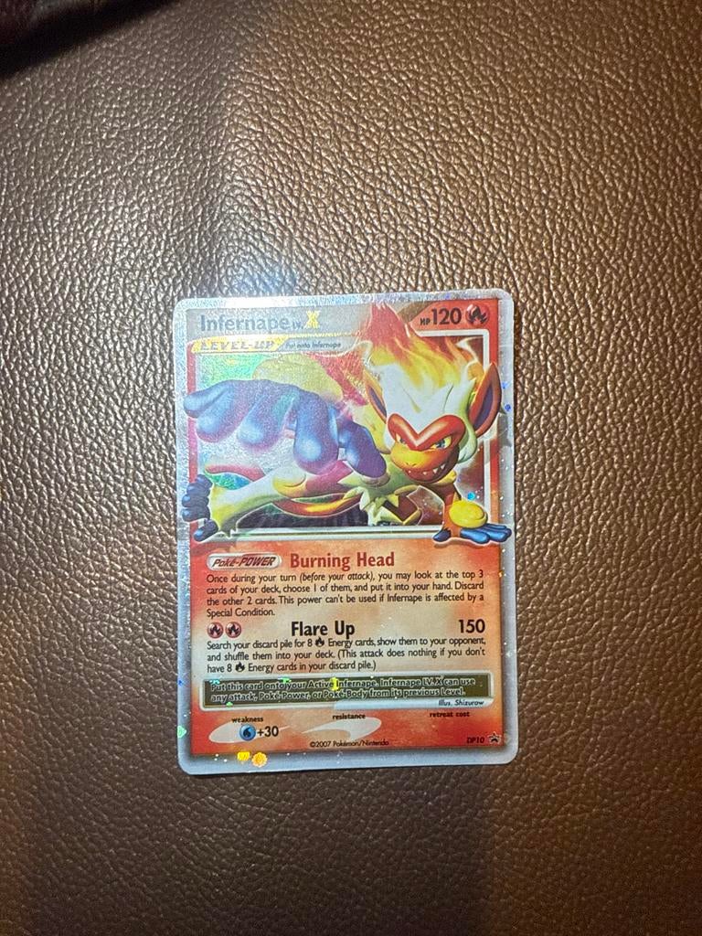 Infernape lv.X (DP10) - Zeldzame Pokémonkaart, Ophalen, Gebruikt, Losse kaart