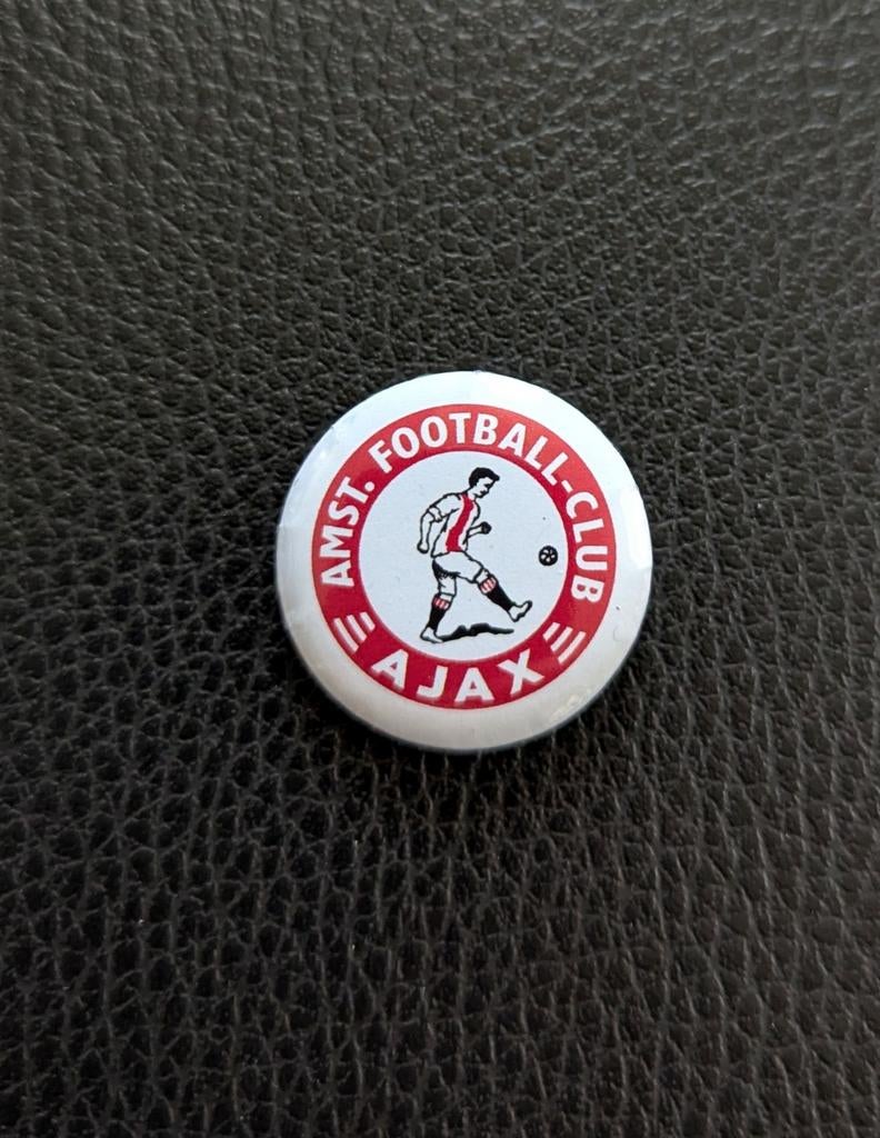 Ajax Klassiek Logo Button/Pin 25mm, Ophalen of Verzenden