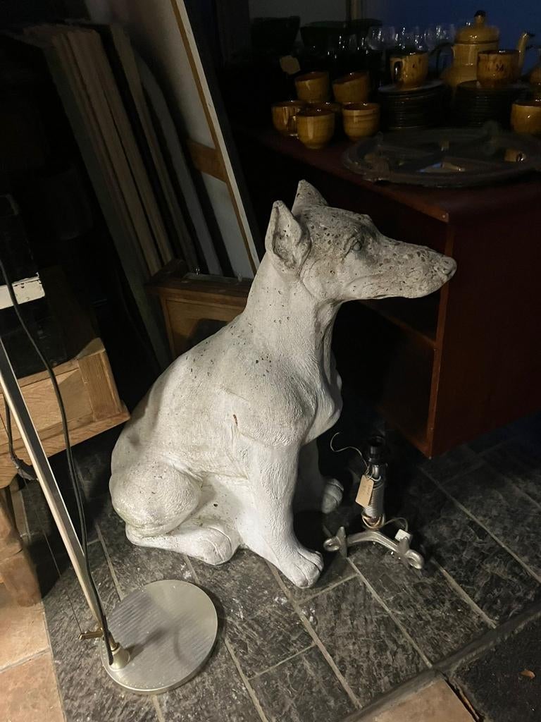 Groot Dobermann Beeld - Minstens 60 Kilo, Ophalen of Verzenden