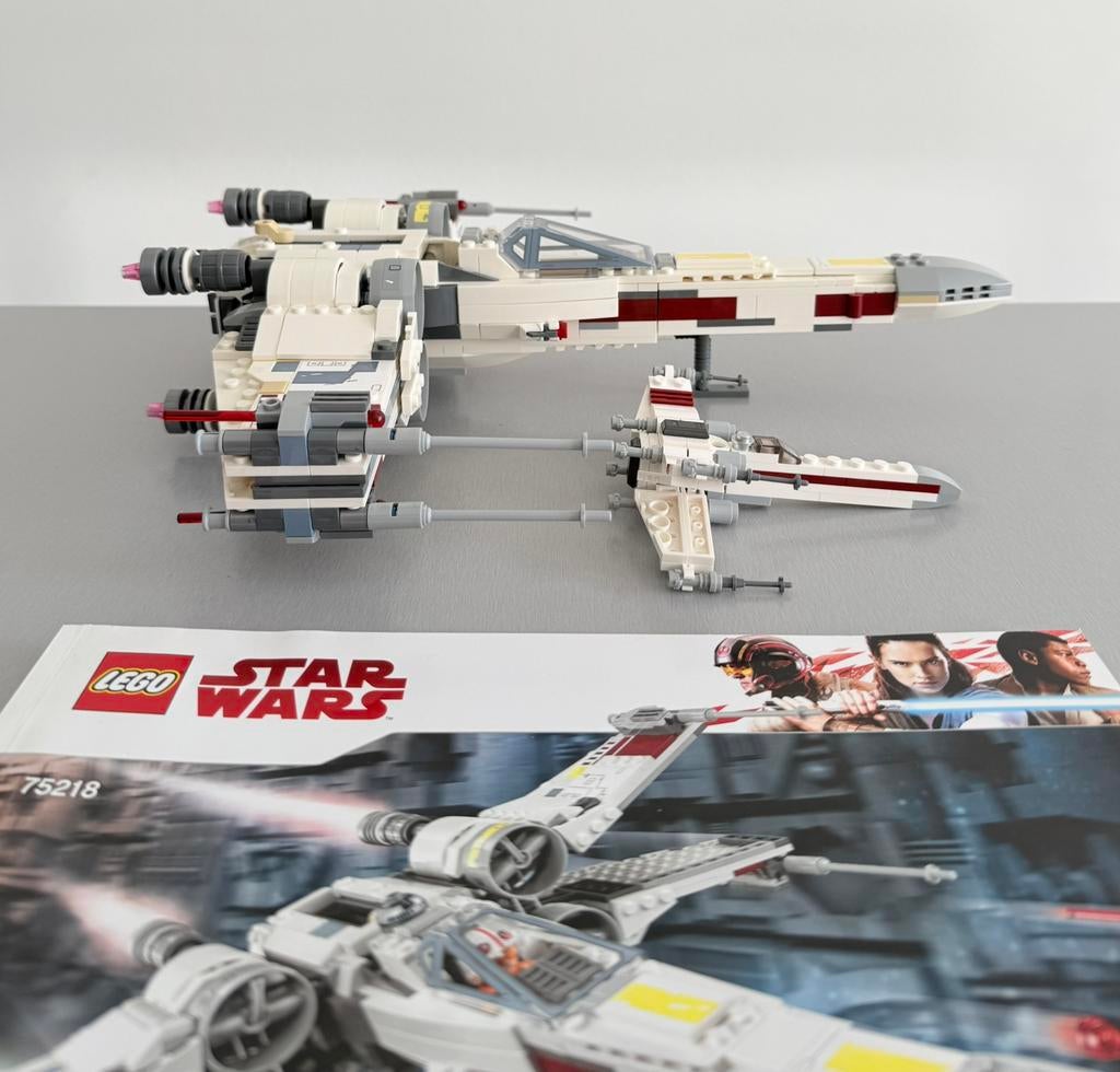 LEGO Star Wars X-Wing Starfighter (75218) + Miniatuur versie, Ophalen of Verzenden, Zo goed als nieuw, Complete set, Lego