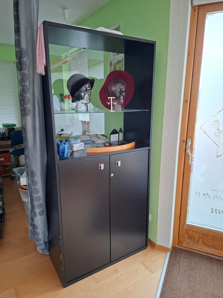 Een functionele vitrinekast, Ophalen, Gebruikt, 50 tot 100 cm, 150 tot 200 cm