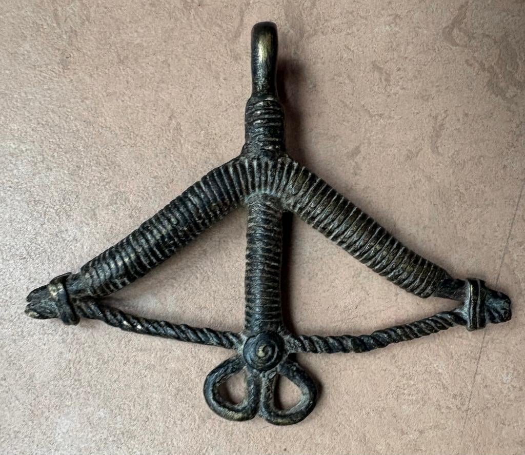 Bronzen hanger uit Burkina Faso, Lobi volk, Antiek en Kunst, Ophalen of Verzenden