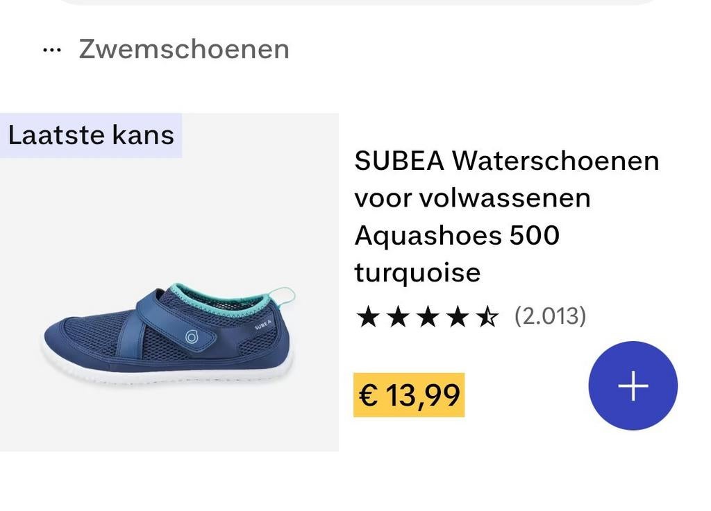 Nieuwe waterschoenen mt 39 & 43, Ophalen of Verzenden, Nieuw, Jongen of Meisje, Schoenen