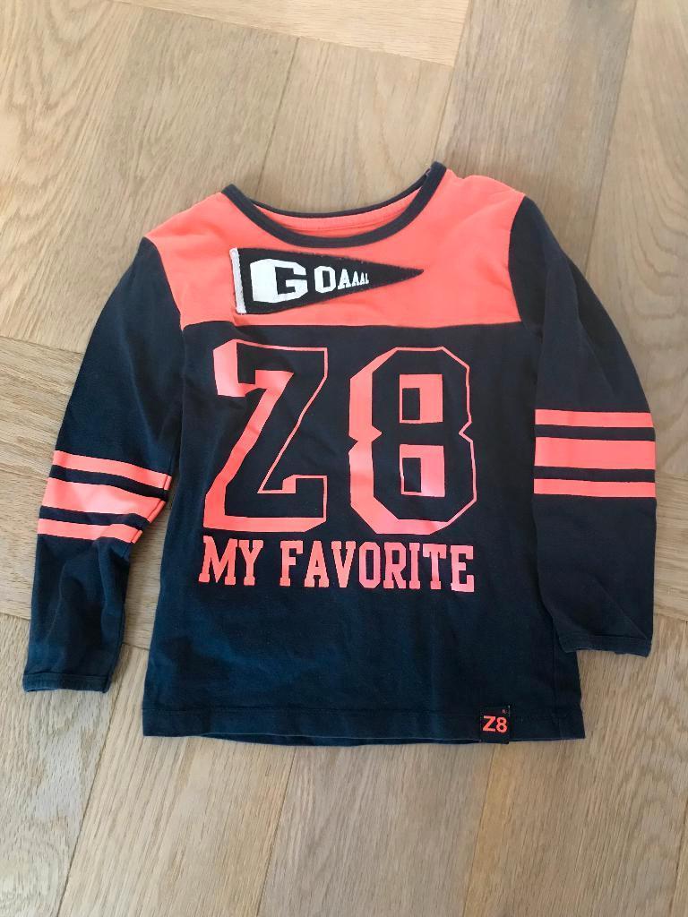 Gave longsleeve van Z8 GOAAAL maat 92/98 - nog erg netjes!, Gebruikt, Z8, Ophalen of Verzenden, Shirt of Longsleeve