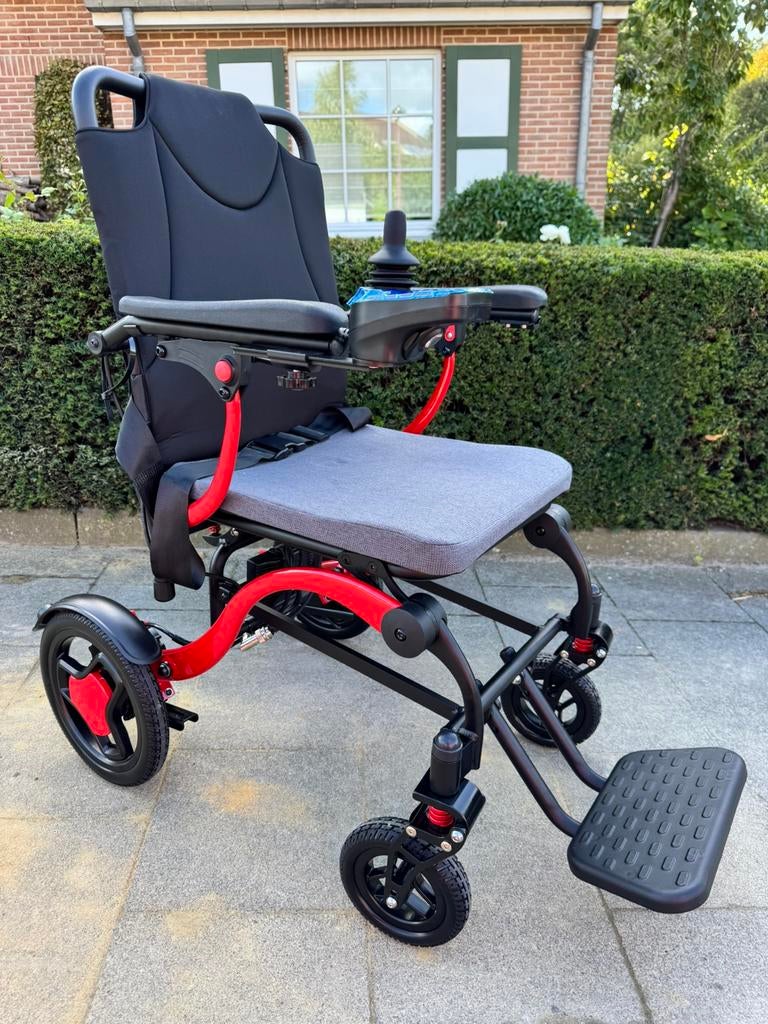 Lichtgewicht Elektrische rolstoel LUXE invalide Rolwagen, Diversen, Rolstoelen, Ophalen of Verzenden, Zo goed als nieuw, Elektrische rolstoel