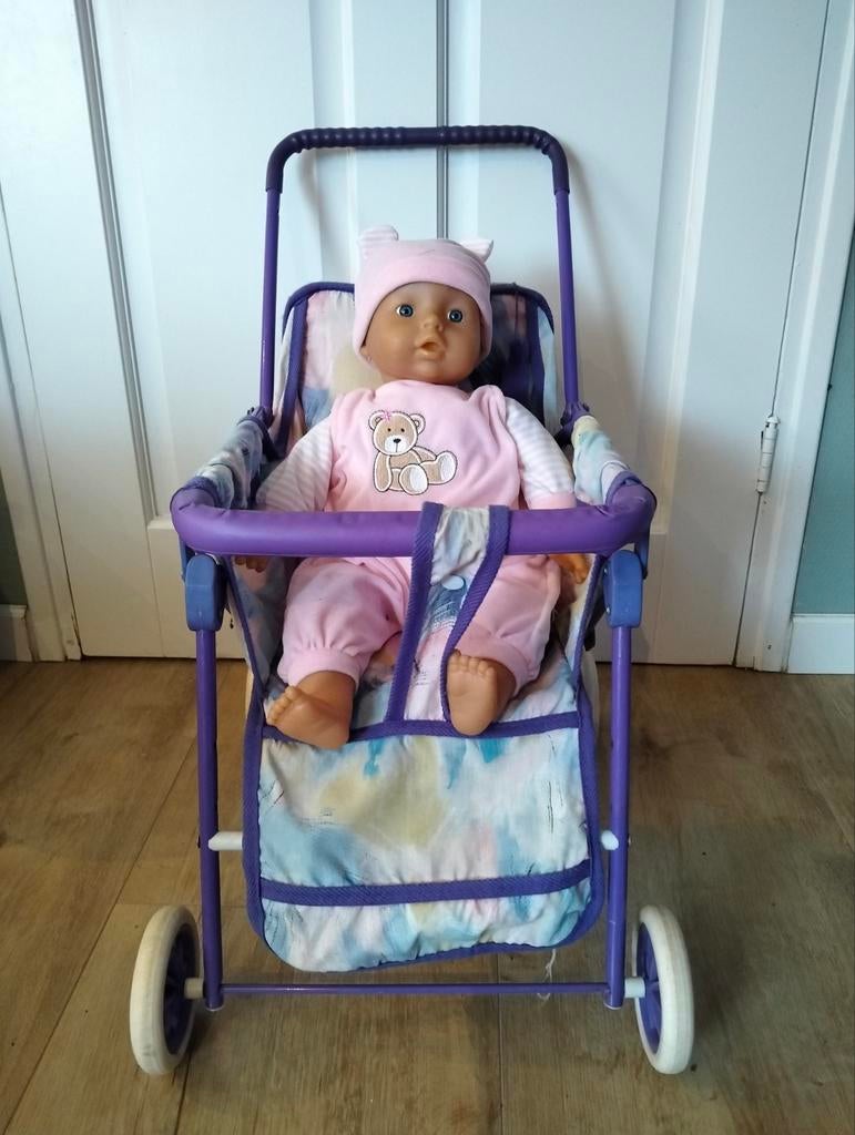 Poppen buggy met pratende pop, Kinderen en Baby's, Speelgoed | Poppen, Ophalen