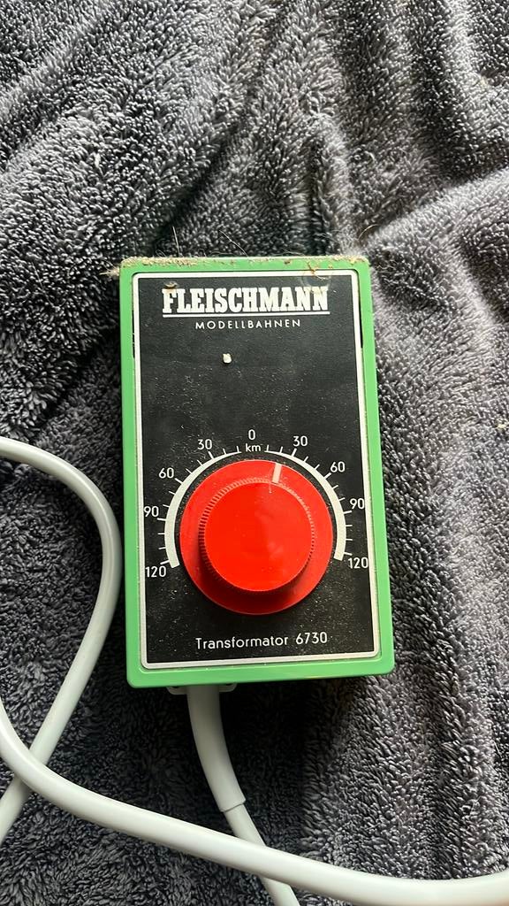 Transformator 6730, Fleischmann Modellbahnen, Transformator of Voeding, Gelijkstroom, Fleischmann, Ophalen of Verzenden