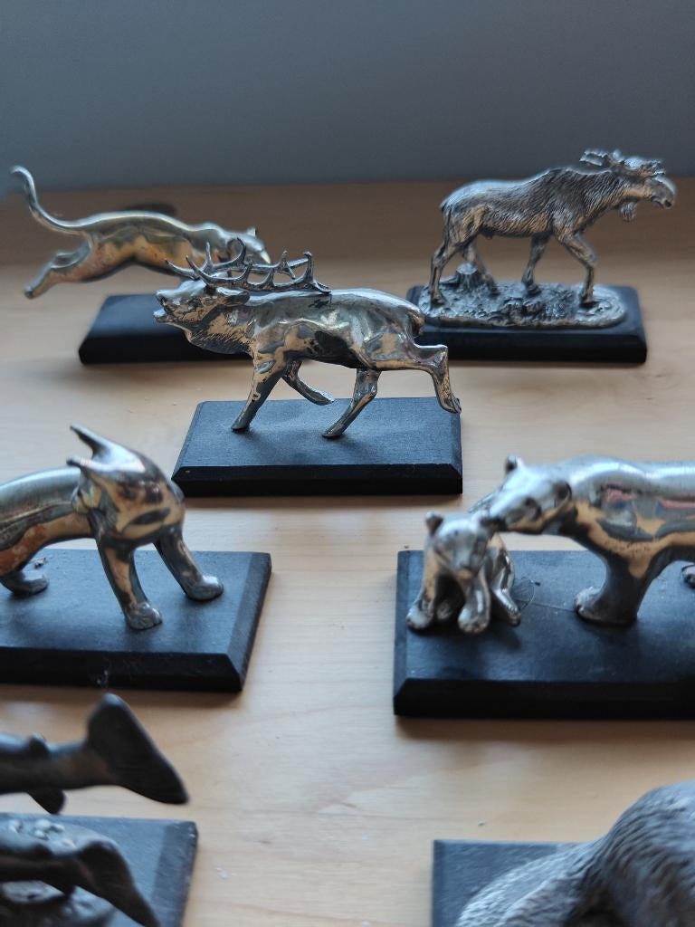 Serie van verzilverde dieren WWF, Ophalen, Dier