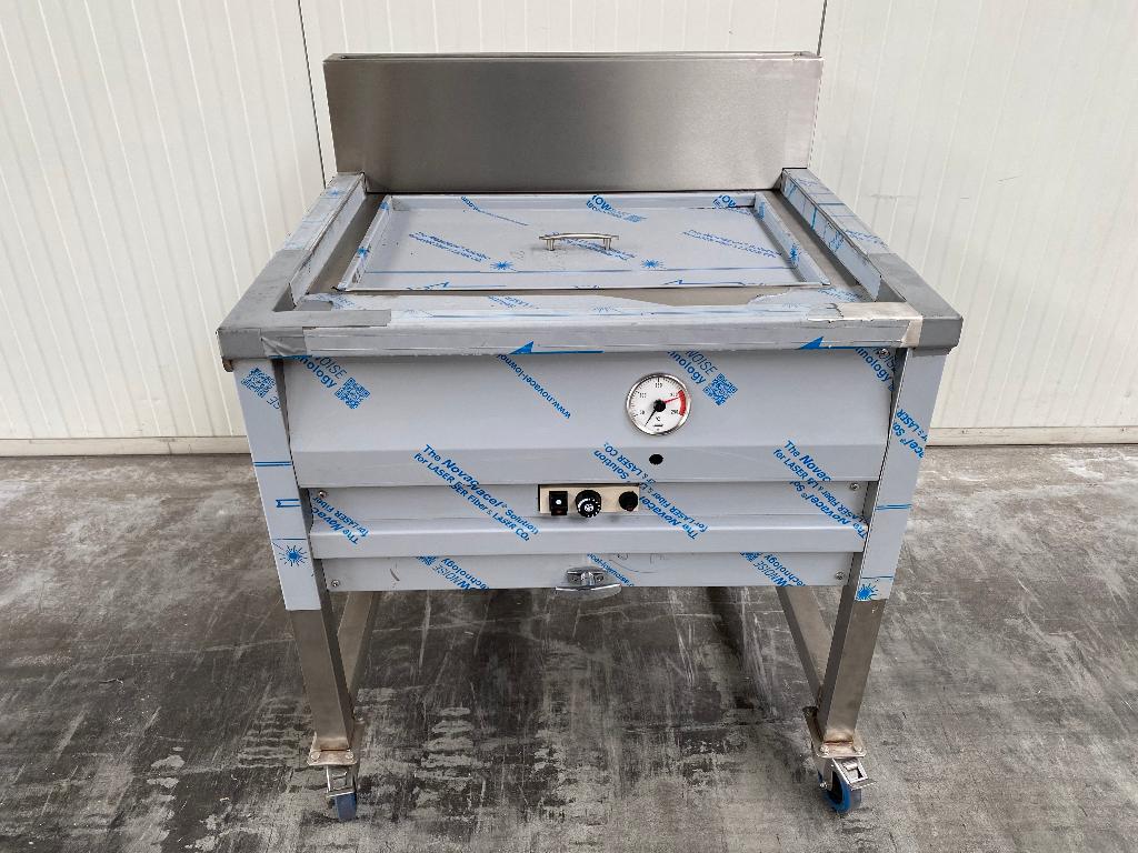 NIEUWE vis frituur / visbakoven oliebollenbak gas friteuse, 4 liter of meer, Nieuw, Ophalen of Verzenden, BBT | Food Equipment