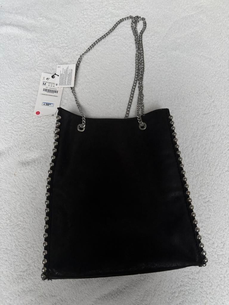 Nieuwe Zara handtas, Sieraden, Tassen en Uiterlijk, Tassen | Damestassen, Ophalen of Verzenden, Nieuw, Zwart, Handtas