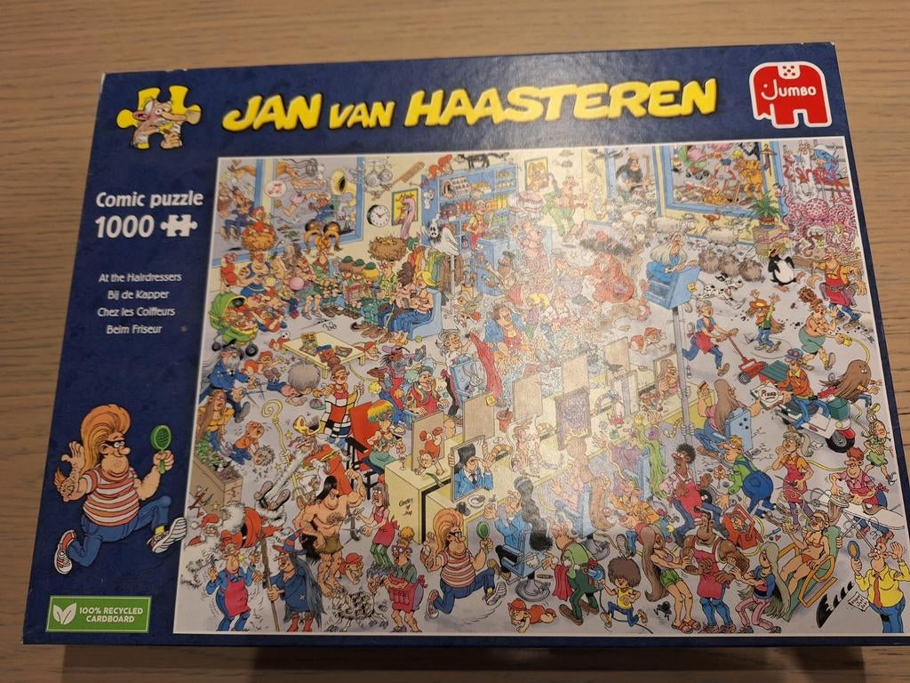 Jan van haasteren puzzel, Ophalen, 500 t/m 1500 stukjes, Zo goed als nieuw