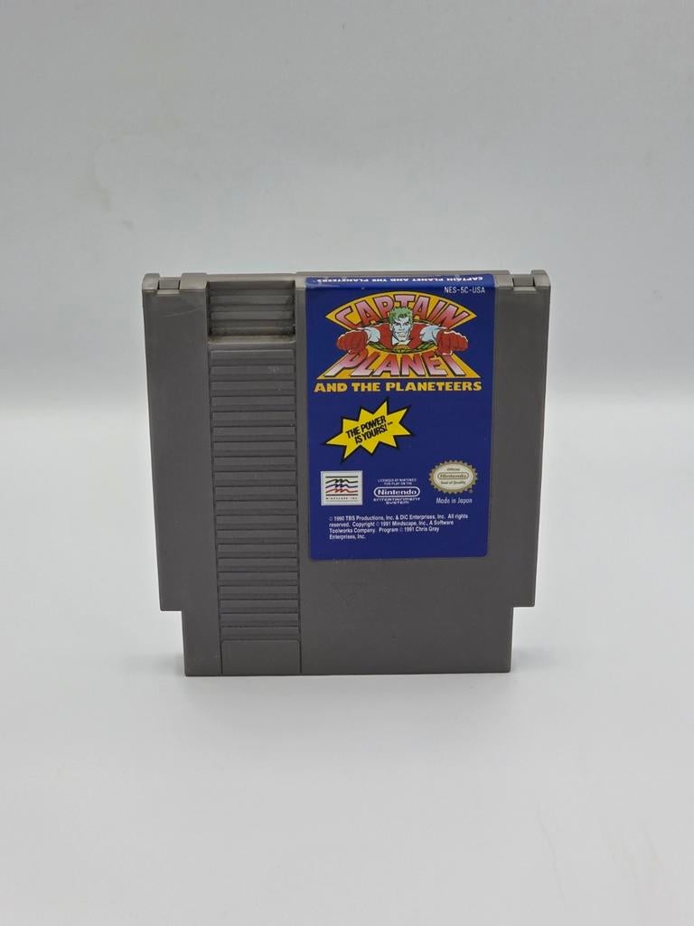 Captain Planet - Nintendo NES - NTSC, Avontuur en Actie, Gebruikt, 1 speler, Ophalen of Verzenden