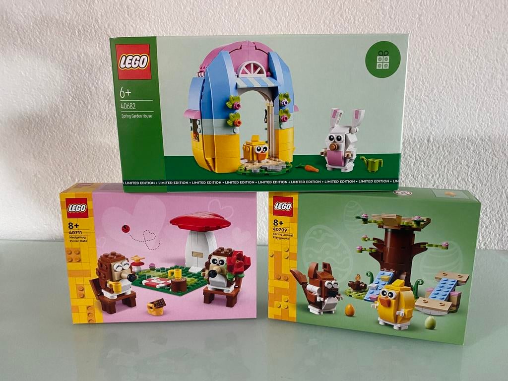 LEGO Pasen/Lente 40709-40711-40682. NIEUW/SEALED!!! 🆕, Ophalen of Verzenden, Nieuw, Complete set, Lego