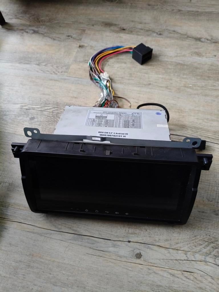 BMW E46 Android Autoradio met CarPlay, Ophalen of Verzenden, Gebruikt