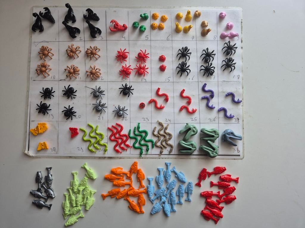 Lego div dieren spin slang vlinder kikker vis, Ophalen of Verzenden, Nieuw