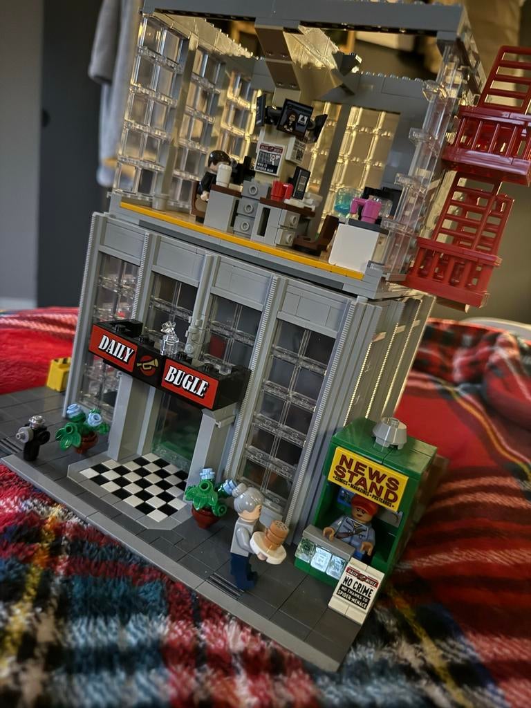 LEGO Marvel Daily Bugle 76178 - Zo goed als nieuw!, Ophalen of Verzenden, Zo goed als nieuw, Complete set, Lego