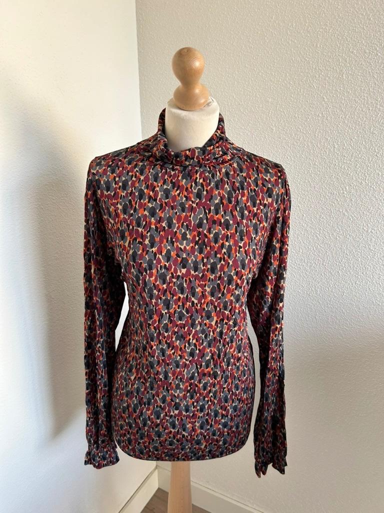 Fabienne Chapot maat XL Billy top rolkraag col 2954, Paars, Maat 46/48 (XL) of groter, Ophalen of Verzenden, Zo goed als nieuw