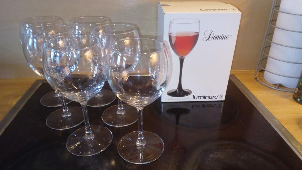 Wijnglazen, Ophalen, Zo goed als nieuw, Overige typen