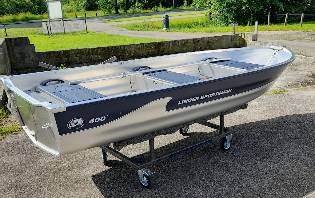 Linder sportsman 400 aluminium toer/ visboot nieuw!, Watersport en Boten, Vis- en Consoleboten, Ophalen, 10 tot 30 pk, Nieuw, Aluminium