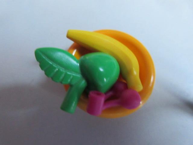 nr. 6859, Bordje fruit, banaan, appel, kers., Ophalen of Verzenden, Zo goed als nieuw, Complete set, Lego