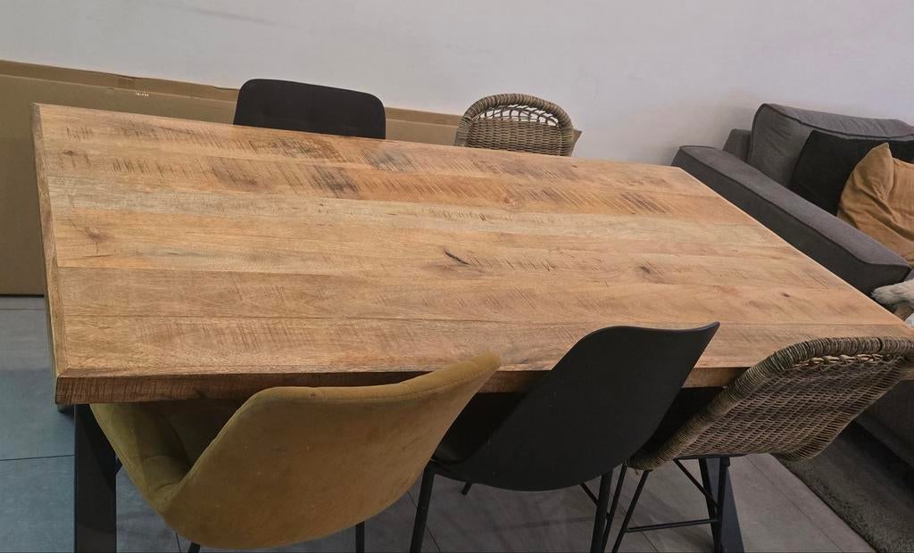 Houten eettafel 180x80, Ophalen of Verzenden
