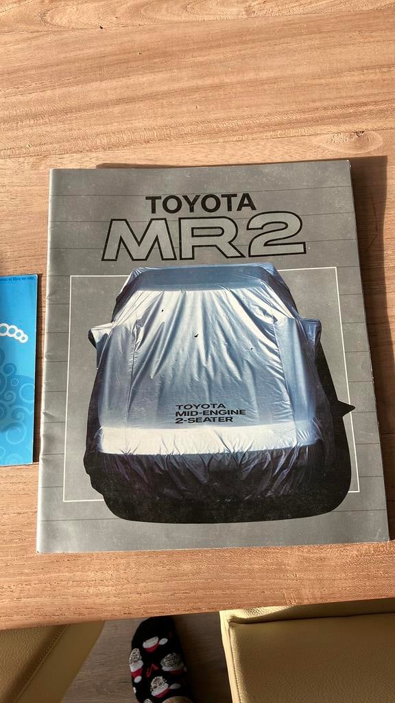 Toyota MR 2 folder, Ophalen of Verzenden, Zo goed als nieuw, Toyota