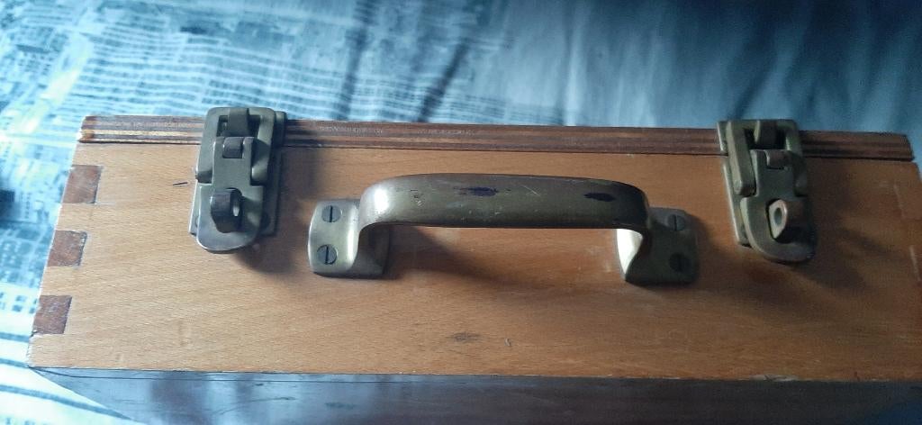 Ontploffingsklauw Koninklijke Marine jaren 50, Ophalen of Verzenden, Marine, Nederland, Kist of Geocache