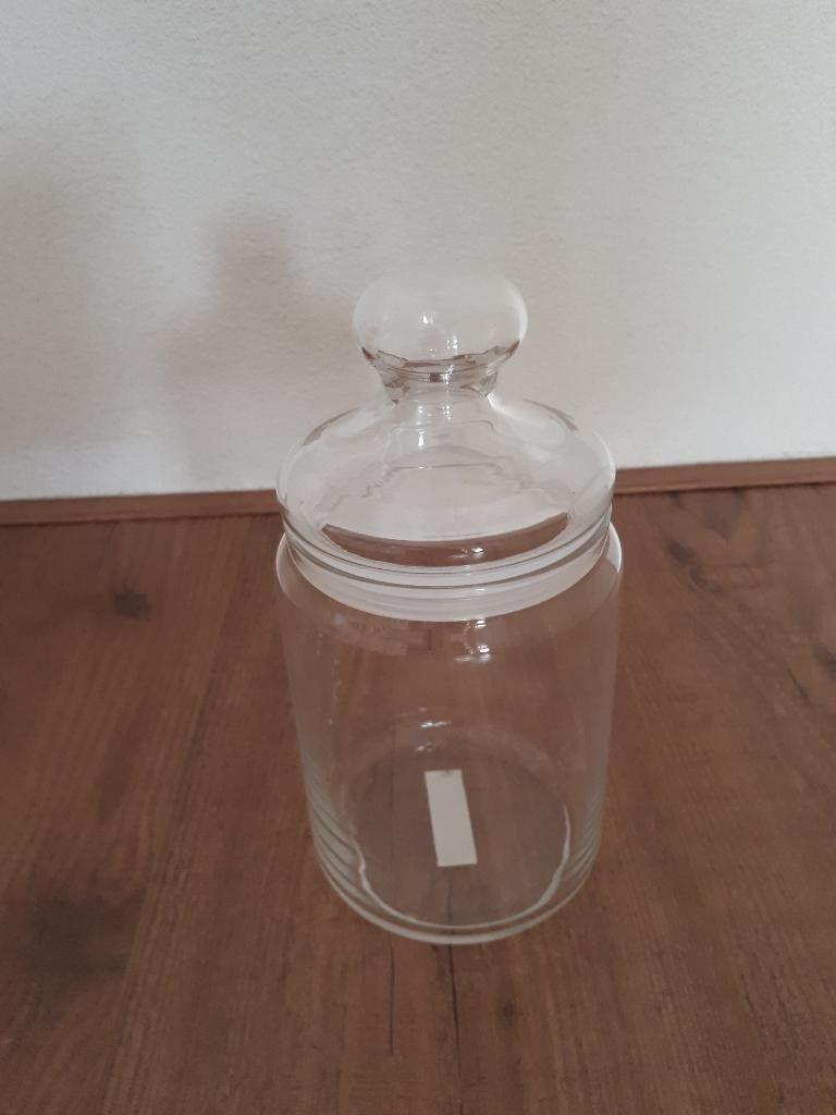 Te koop aangeboden: glazen voorraad potten, Ophalen, Nieuw