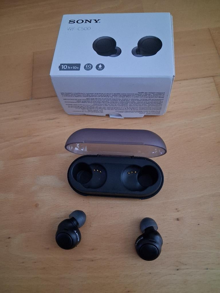 Sony WF-C500 draadloze oordopjes, Ophalen, Zo goed als nieuw, Bluetooth