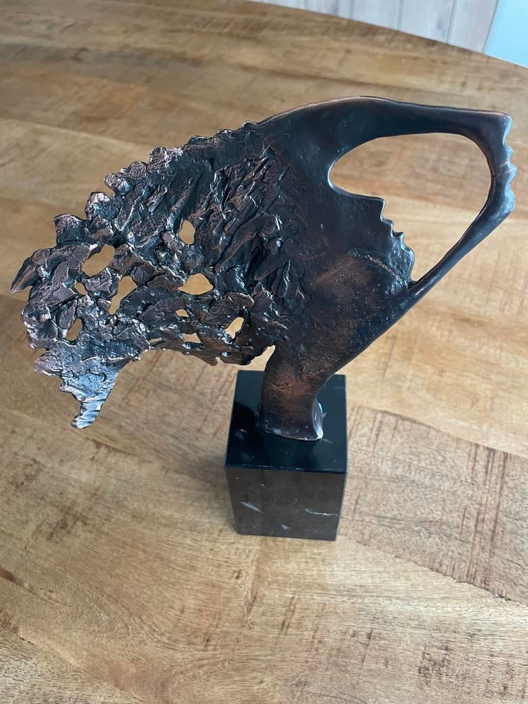 Bronzen beeld van Bernadette Leijdekkers., Ophalen of Verzenden