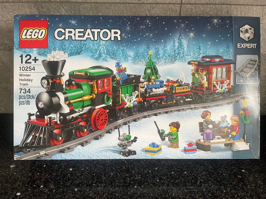 Lego Winter Holiday Train 10254 NIEUW, Lego, Nieuw, Ophalen of Verzenden, Ongeopend/sealed
