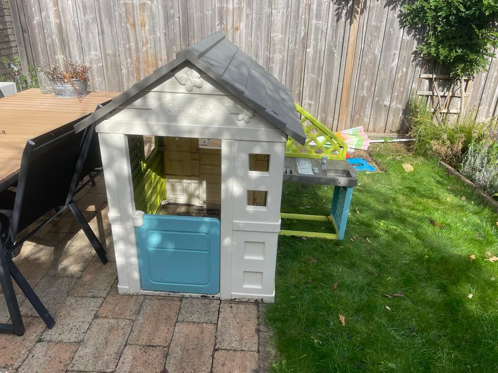 Smoby speelhuisje - Goede staat, Ophalen, Kunststof