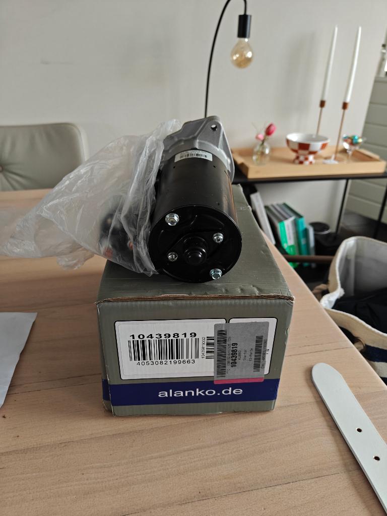 startmotor alanko 12 volt nieuw fiat Ducato Peugeot citroen, Ophalen, Nieuw
